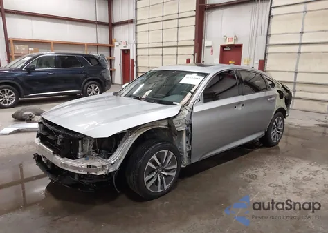 2019 Honda Accord Hybrid Ex из США, поврежденный, VIN 1HGCV3F4XKA004274